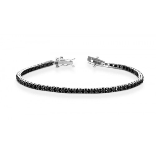 BRACCIALE TENNIS ORO CON DIAMANTI - CRUSADO -