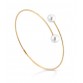 Bracciale perle in oro - Coscia -
