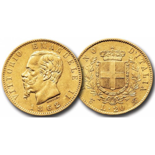 MARENGO 20 LIRE IN ORO